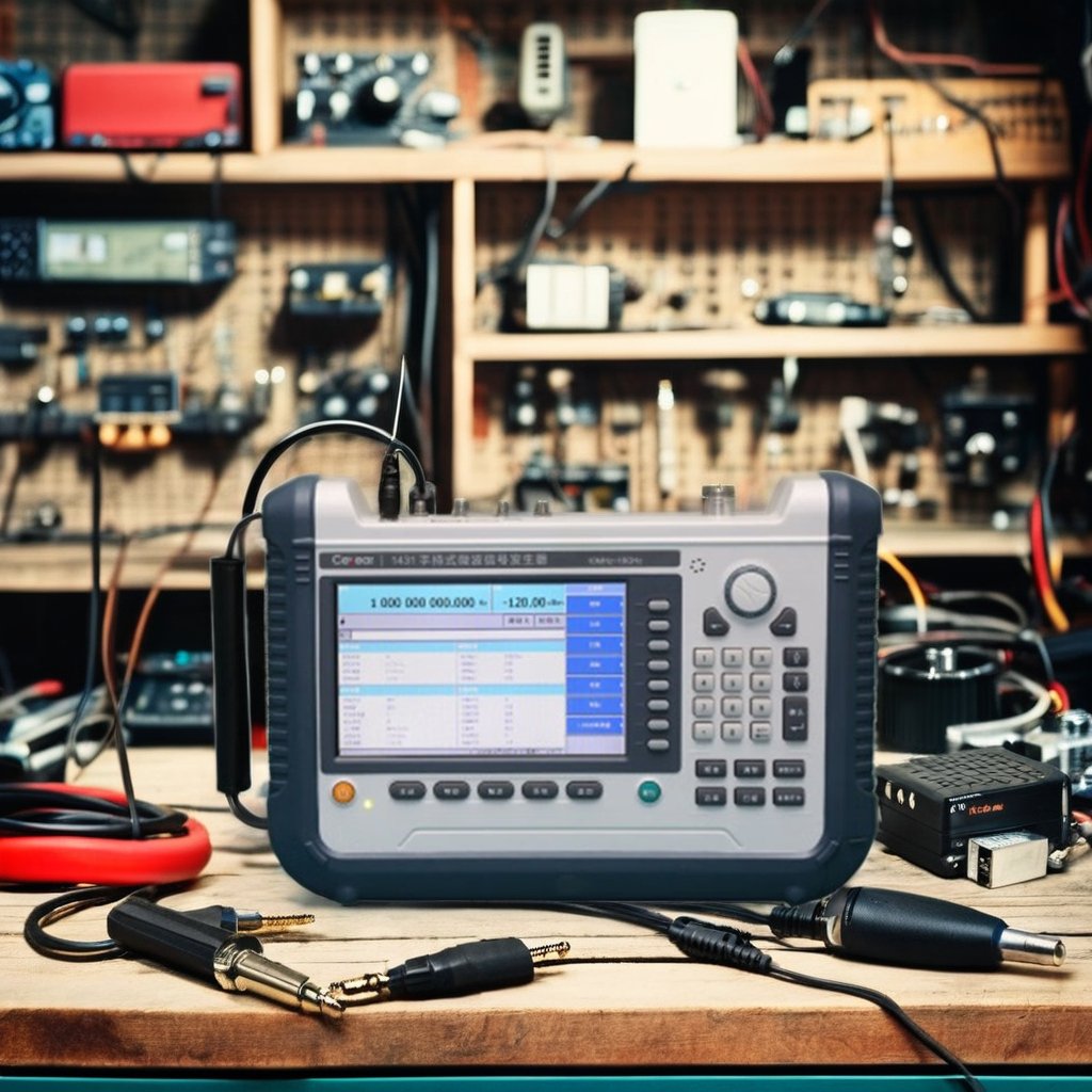 Ceyear frequency range: 250kHz~4GHz 1431A Handheld RF Signal Generator