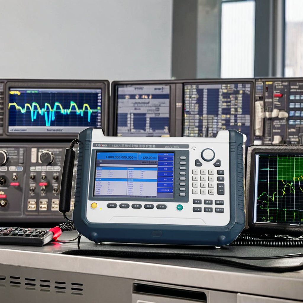 Ceyear frequency range: 250kHz~4GHz 1431A Handheld RF Signal Generator