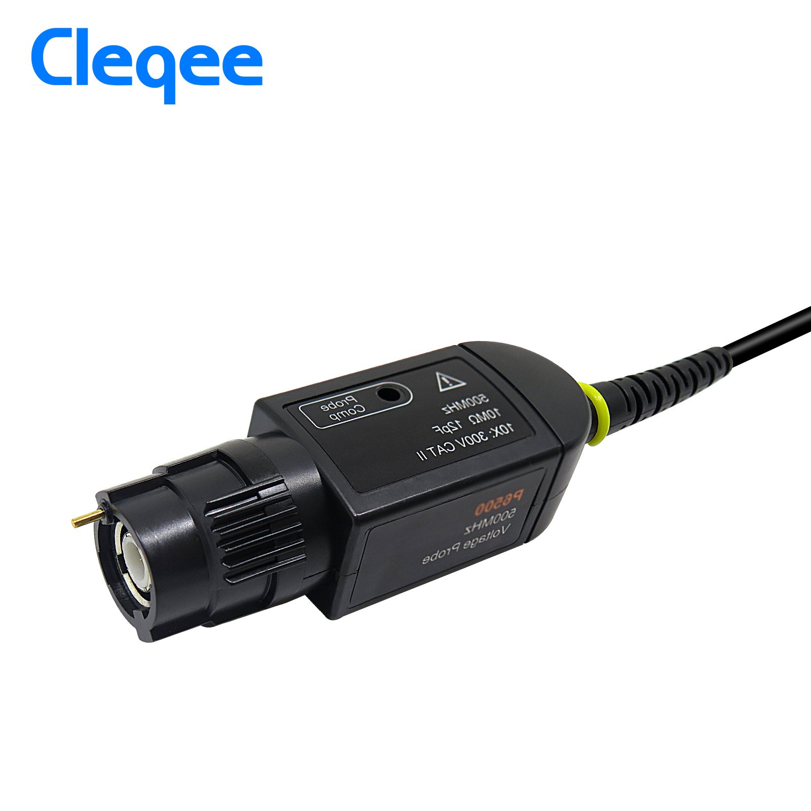 Cleqee P6500 500MHz Tektronix Oscilloscope Probe 10X 300V Test Probe For Oscilloscope Signal Generator HP 1PC