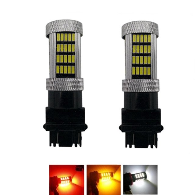 4014 92SMD Car Tail Bulb Brake Light Backup Reverse Lamp 1157 7440 7443 3157 3156 12-24v Turn Signal Light