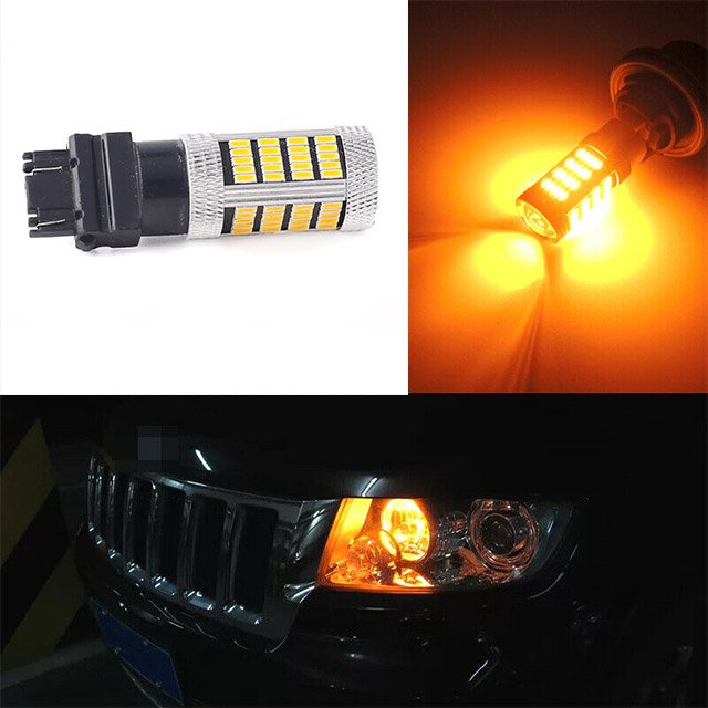 4014 92SMD Car Tail Bulb Brake Light Backup Reverse Lamp 1157 7440 7443 3157 3156 12-24v Turn Signal Light
