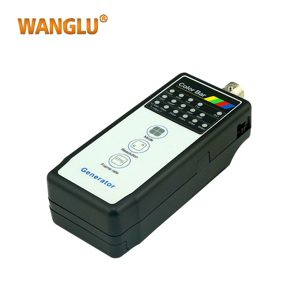 5MP CVI/TVI/AHD camera signal Output HD Coaxial Color Bar Generator