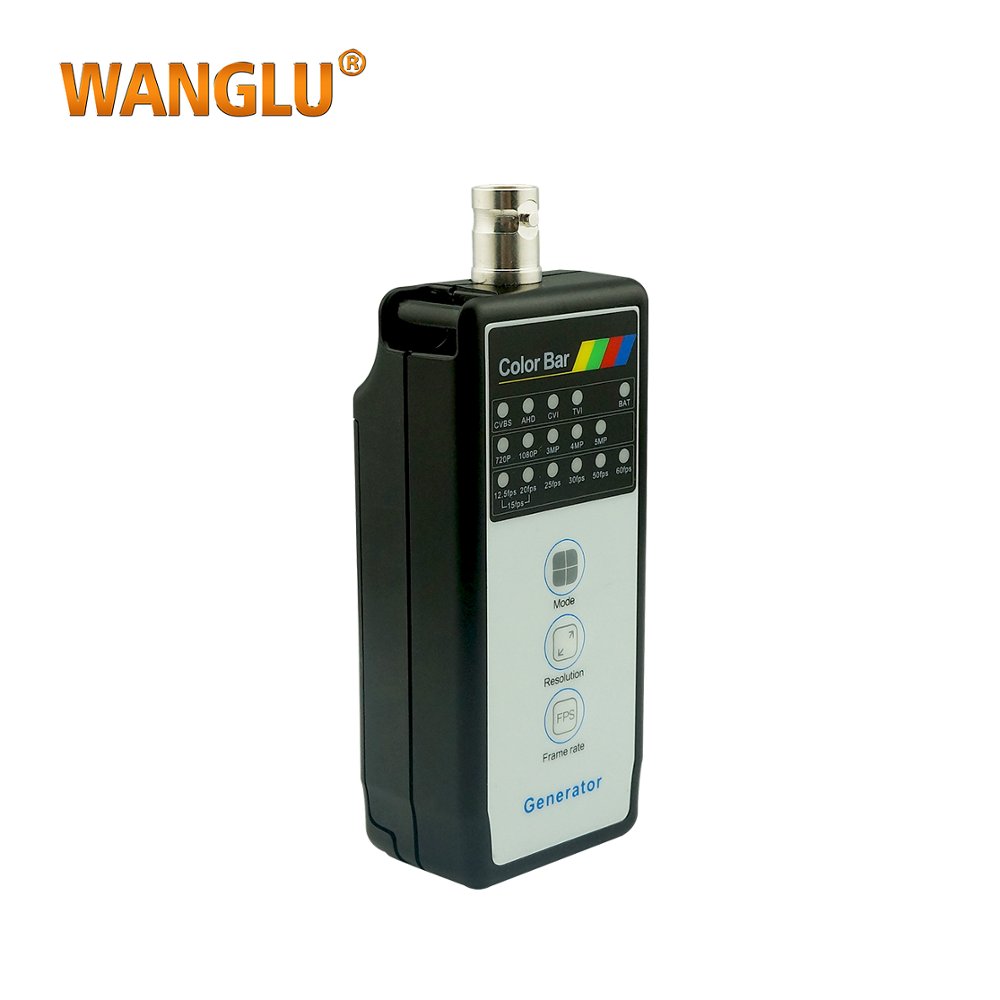 5MP CVI/TVI/AHD camera signal Output HD Coaxial Color Bar Generator