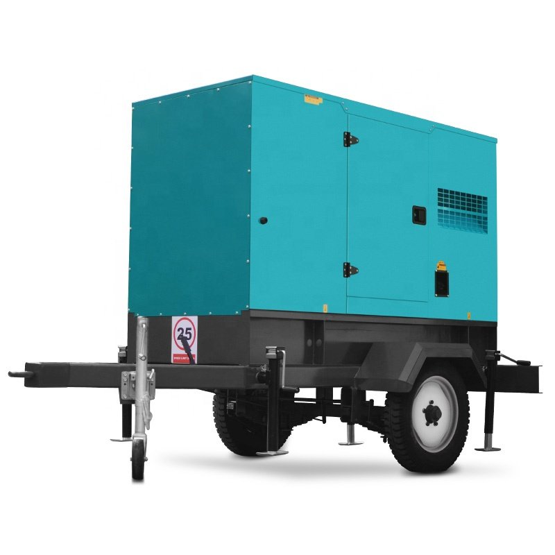 60kw 75kva OEM Diesel generator Trailer Type Power By Yangdong Engine Reliable Quality Mobile generator Mount Trailer generator