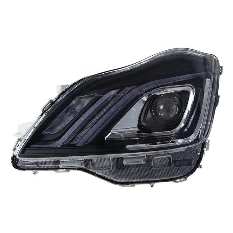 LED daytime running lights turn signals car led headlights for Toyota 12th generation Crown 2003-2009