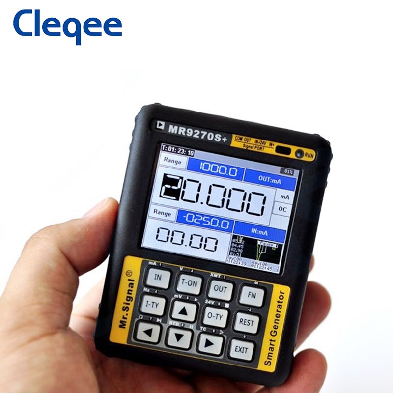 Upgraded MR9270S+ 4-20mA Signal Generator Calibration Current Voltage PT100 Thermocouple Pressure Transmitter PID Frequency