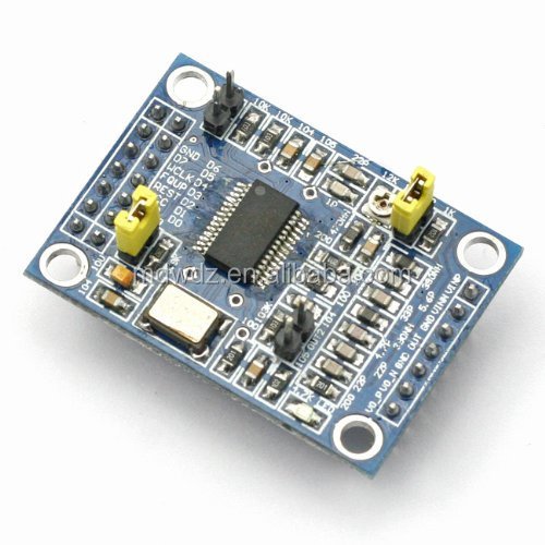 AD9851 DDS Signal Generator Module Circuit Diagram, 2 sine wave(0-70MHz) and 2 square wave(0-1MHz) output