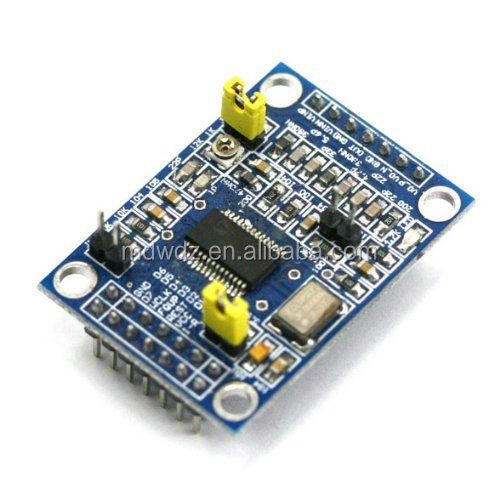 AD9851 DDS Signal Generator Module Circuit Diagram, 2 sine wave(0-70MHz) and 2 square wave(0-1MHz) output