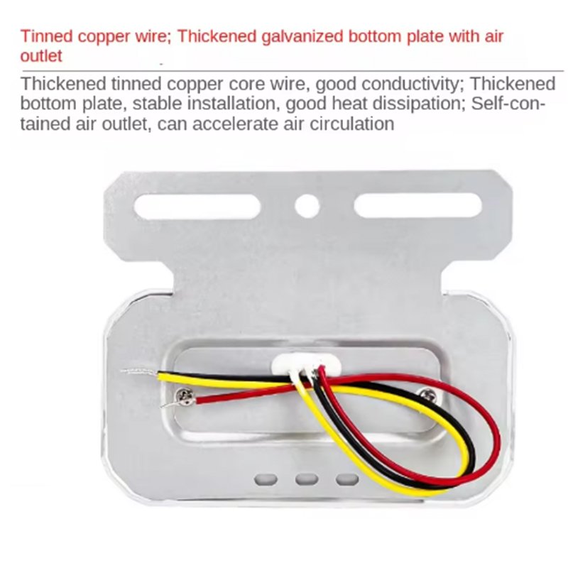 Super bright truck LED ground side light running water yellow light turn signal trailer Clearance waterproof tail light