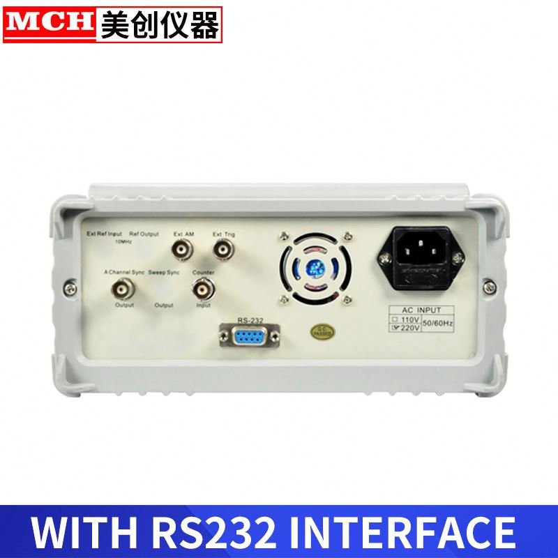 SM-4120 Signal Generator 120mhz Frequency VFD Screen Waveform Function Generator