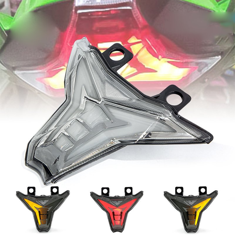 LED Tail Light Turn Signal Brake Light For Kawasaki Z1000 Z 1000 2013-2023 Brake Stop Lamp For Ninja 400 Z400 ZX10R ZX6R ZX 10R