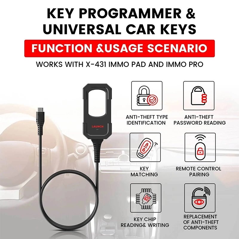 Without Super Chip Version Launch X431 Key Programmer Remote key Maker For IMMO Elite