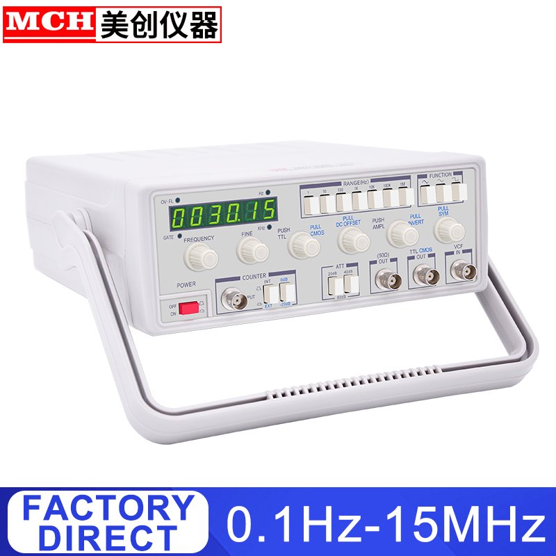 15MHz Digital Signal Generators With Frequency Counter Function Generator MFG-3015
