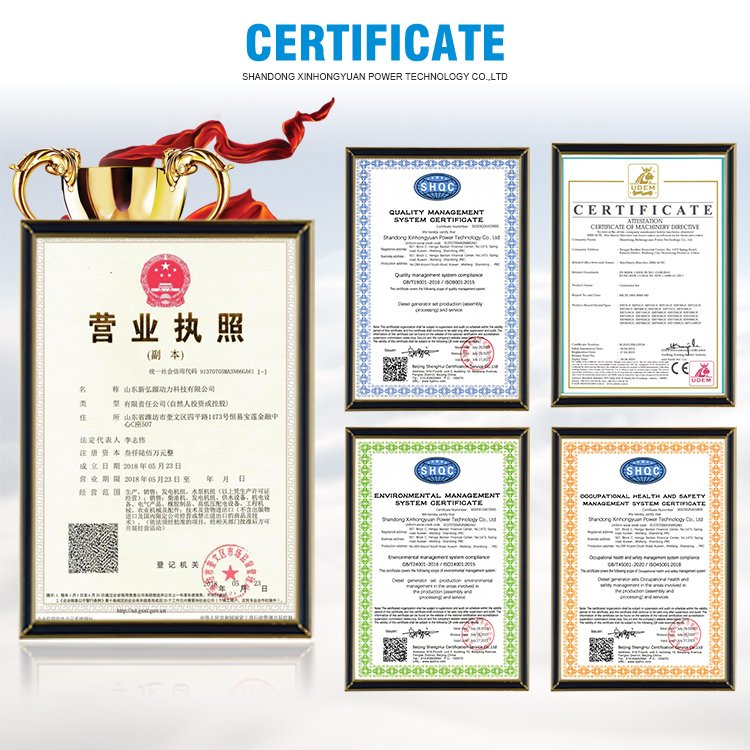 Weifang 37.5kva 30kw Diesel Power Plant Portable generators Small Size For Home Use
