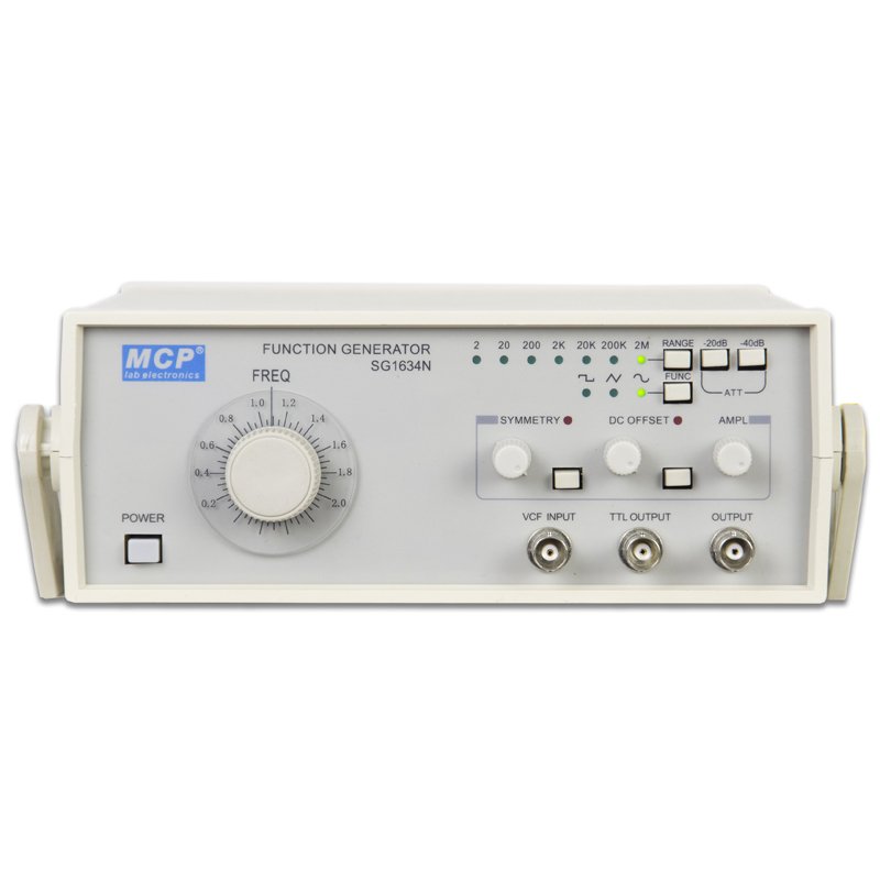 MCP SG1600 - portable function signal generator small 2MHz counter power output CMOS sweep optional SG1634NSG1638NSG1640NSG1642N