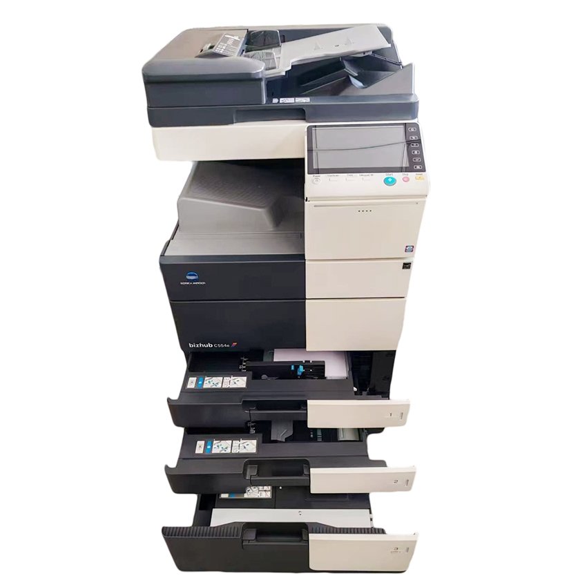 Office Equipment Color Photocopy Machine Copier Digital Compound Printer Konica Minolta C554
