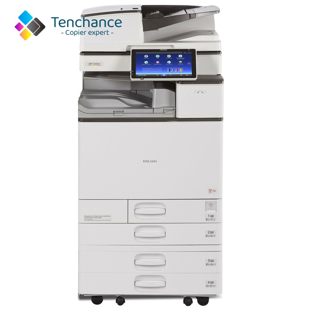 Printer color photocopier for Ricoh Aficio Mp C3504 C4504 C5504 C6004 Refurbished photocopy machine High Performance copiers