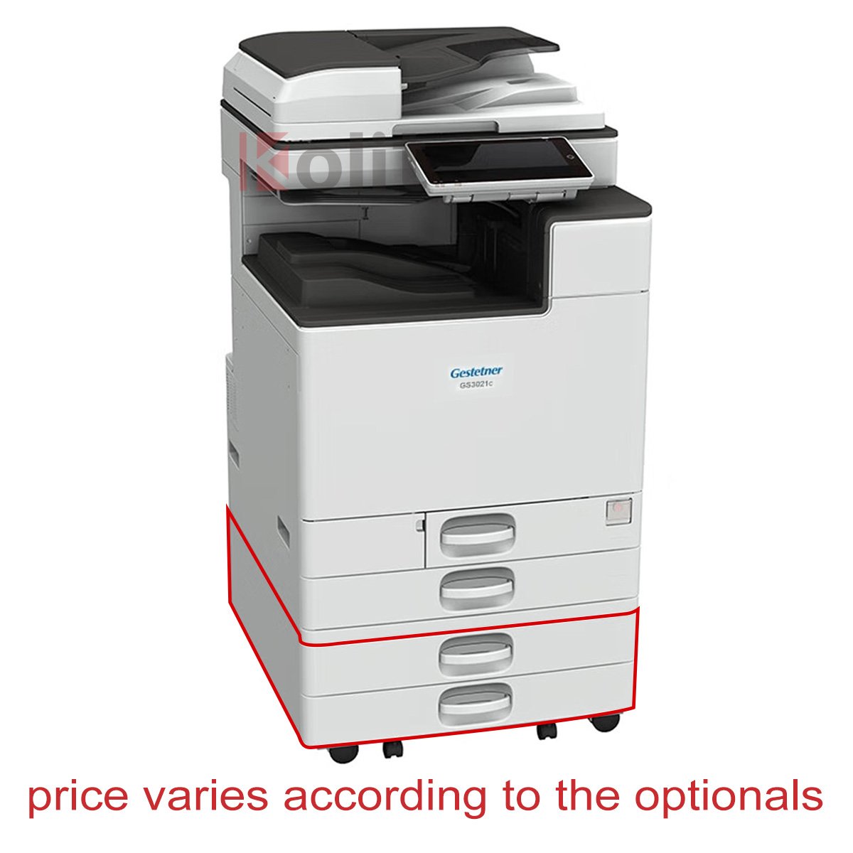 New Model All in One Printer Scanner Copier Color Copier GS3021C Office Equipment Machine for Gestetner IMC2510 IMC2010