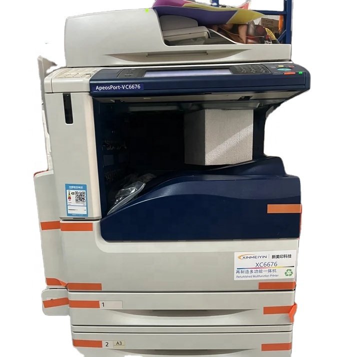 High quality photocopier for Xerox ApeosPort VC6676/6675 with finisher with paper tray with fiery