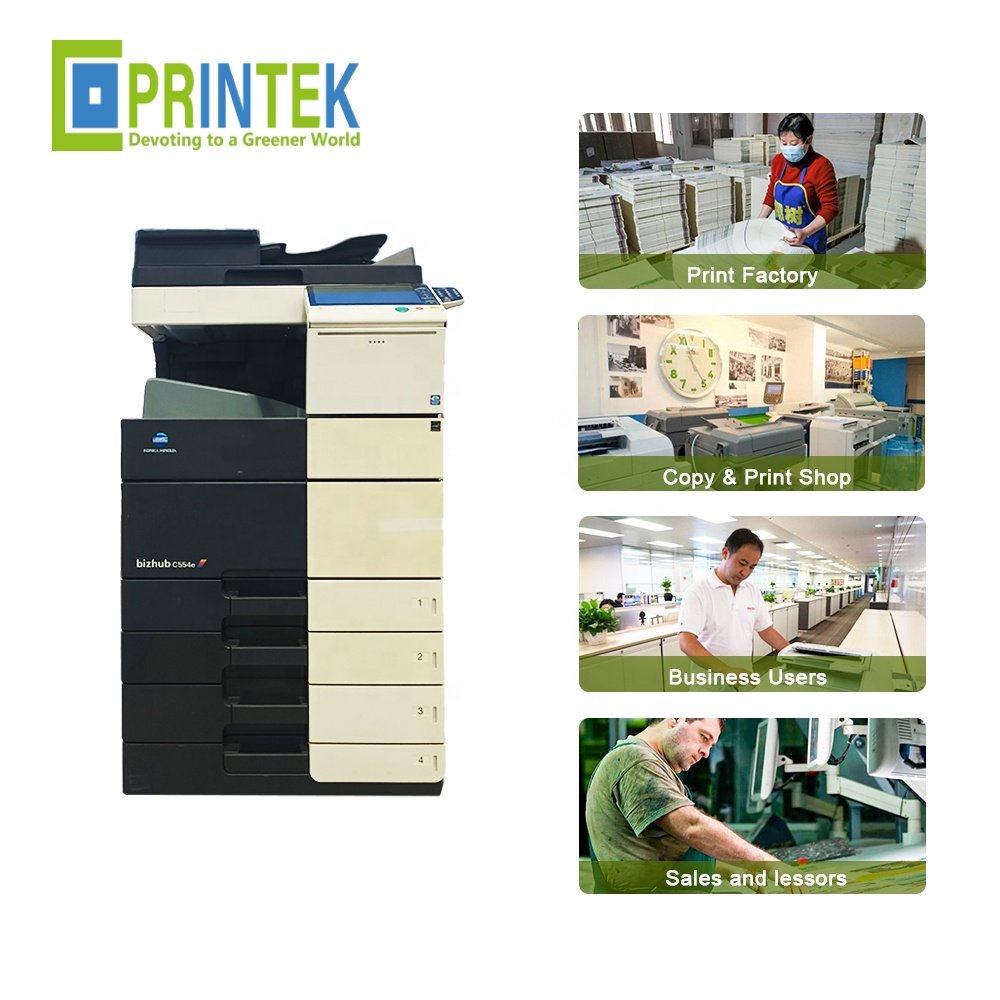 Great Quality High Performance A2 Laser Color Digital Printer Bizhub C554e Copier Machine For Konica Minolta