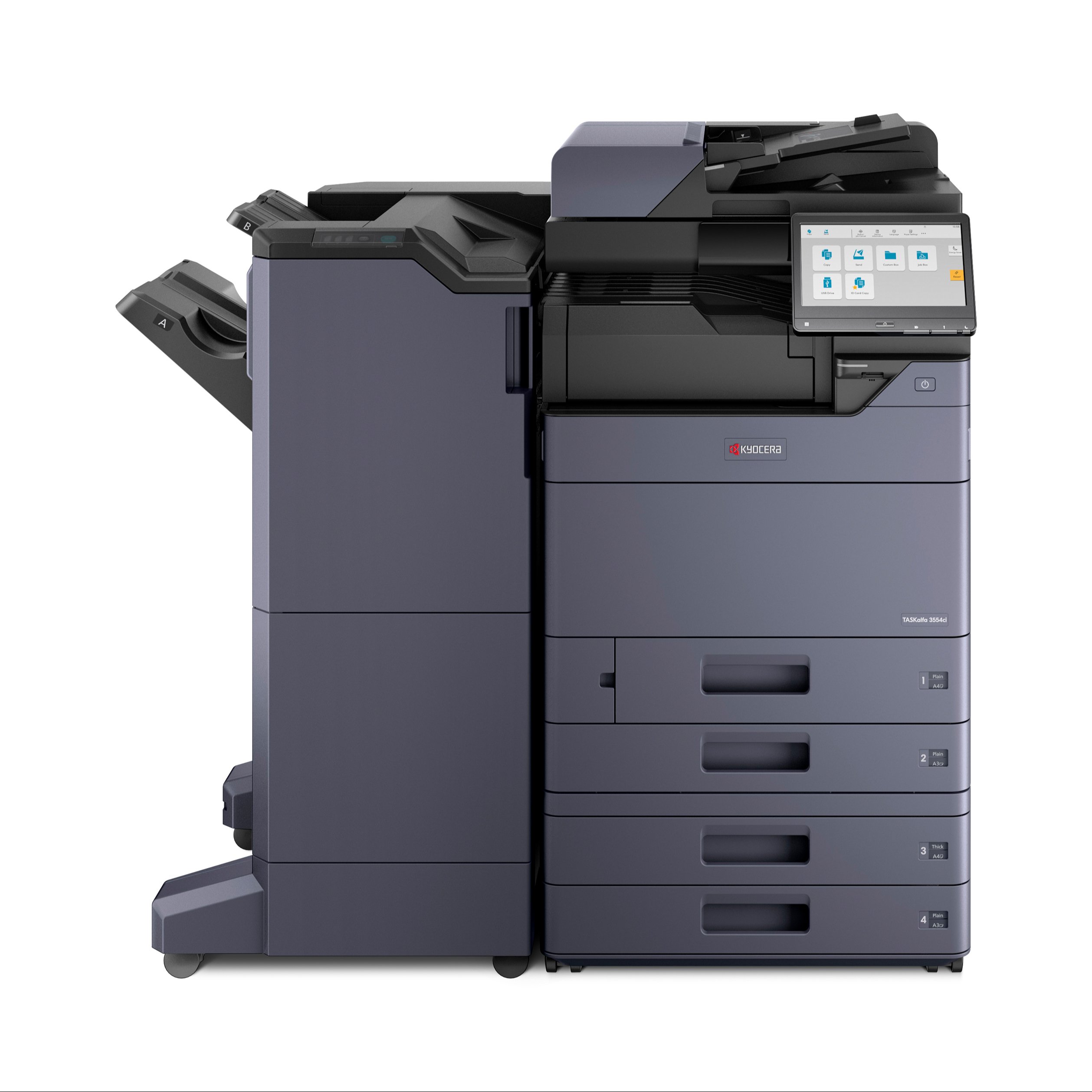 5052ci With Finisher and Tray Fast Speed A3 Color Printer Multifunctional Copier Machine For Kyocera Taskalfa 5052ci