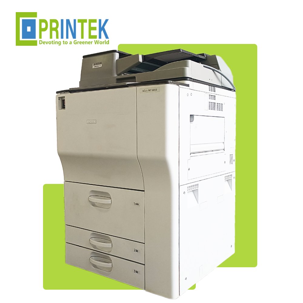 Top Sale Second-hand Monochrome Laser Printer Machine And Photocopy For Ricoh Aficio MP6002 7502 Copier