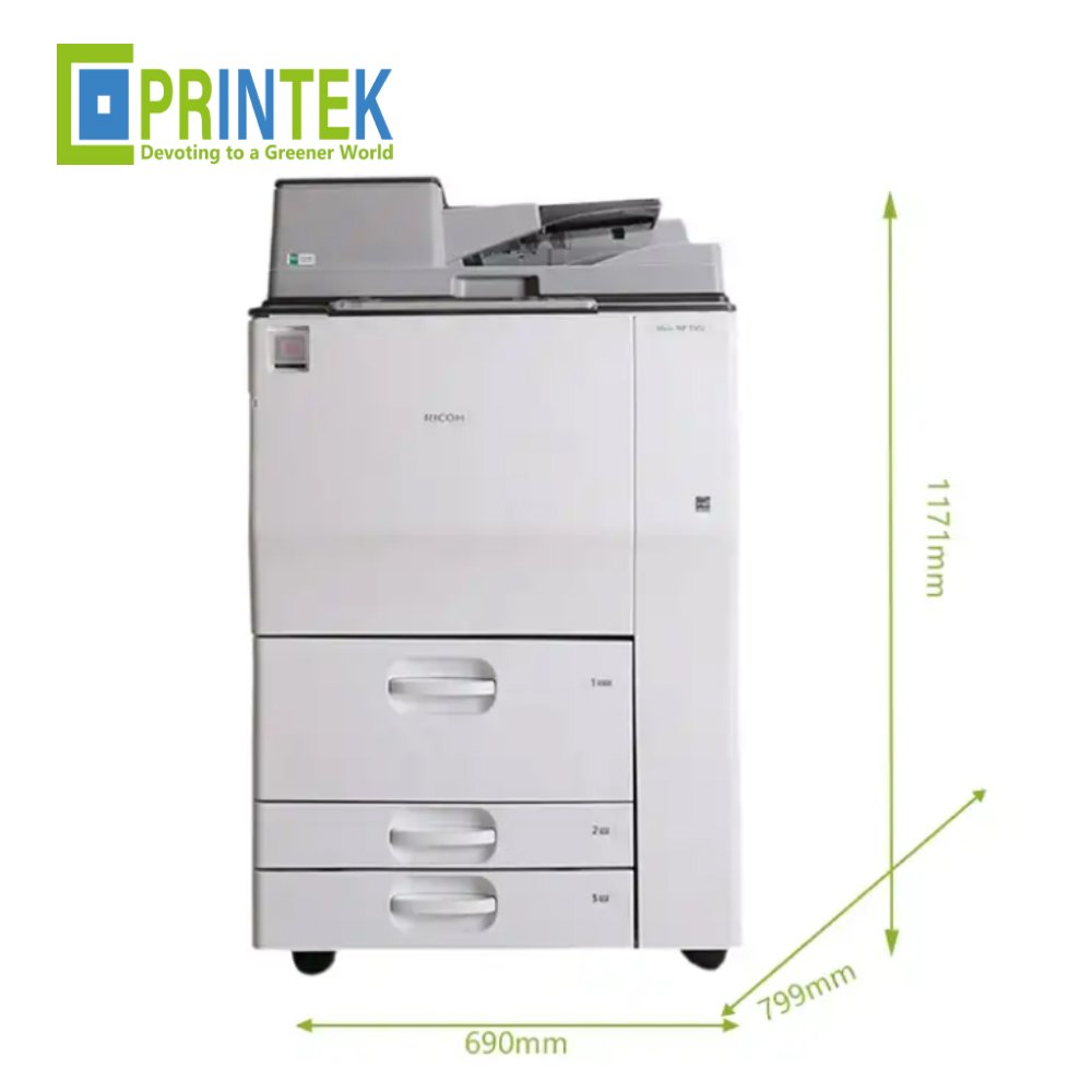 Top Sale Second-hand Monochrome Laser Printer Machine And Photocopy For Ricoh Aficio MP6002 7502 Copier