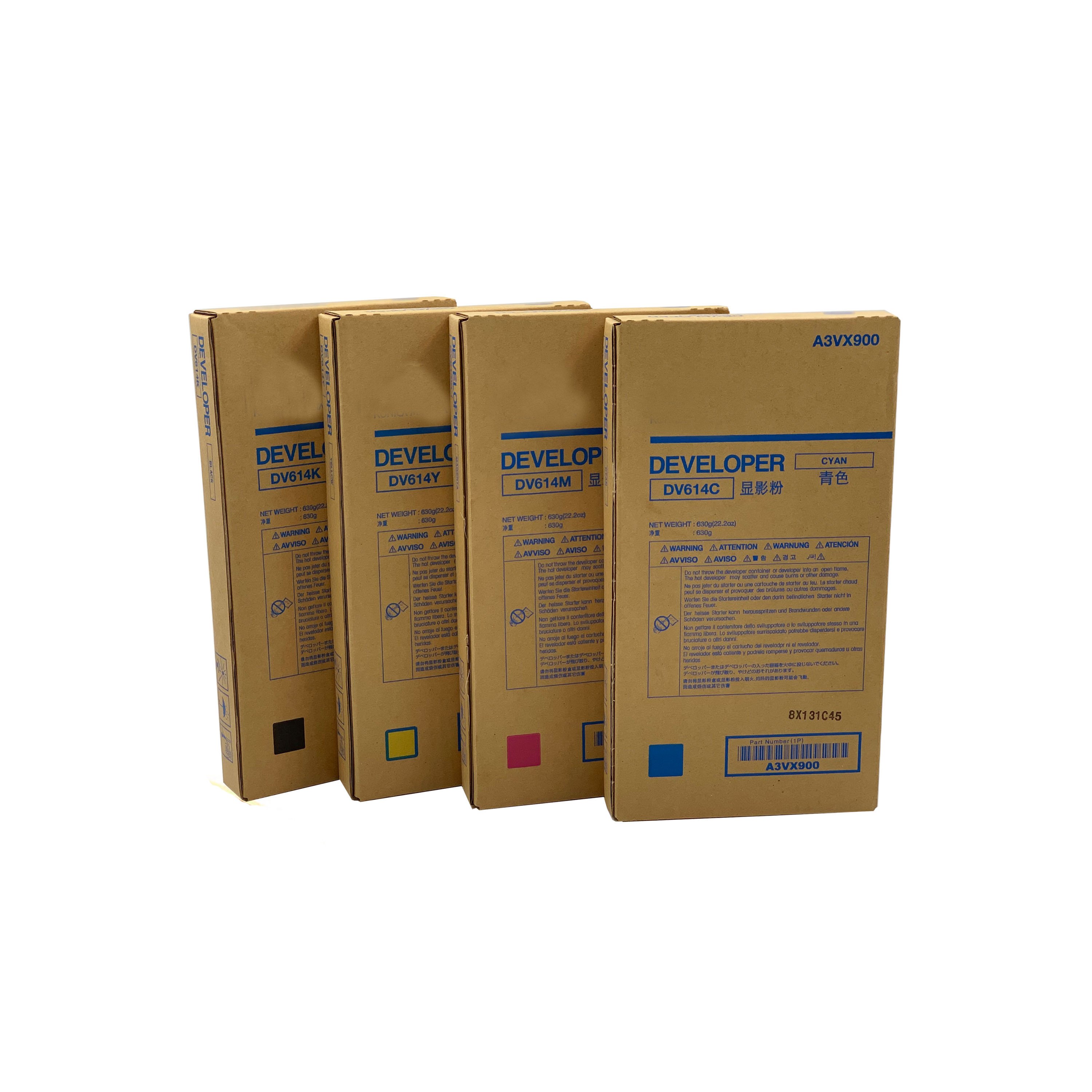 Original developer DV614 developer powder Bizhub C1060 C1070 C2060 C2070 C3070L developer unit Konica Minolta copier spare parts
