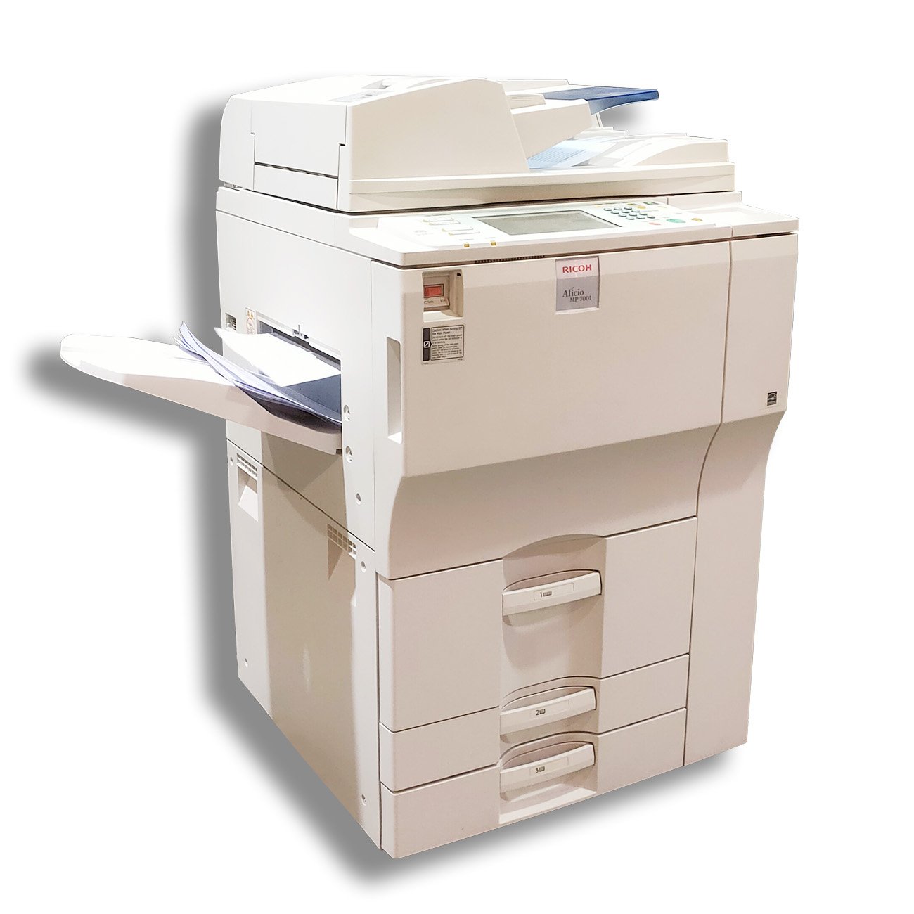Uesd A3 A4 Digital Printer For Ricoh MP7001 Copier wih B&W Office Equipment Photocopy Machine