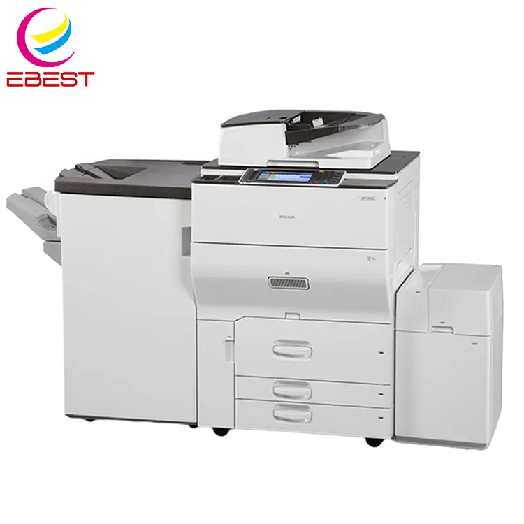 EBEST Used Copier for Ricoh Aficio MPC6502 Second-hand Photocopier MP C6502 Printer Machine