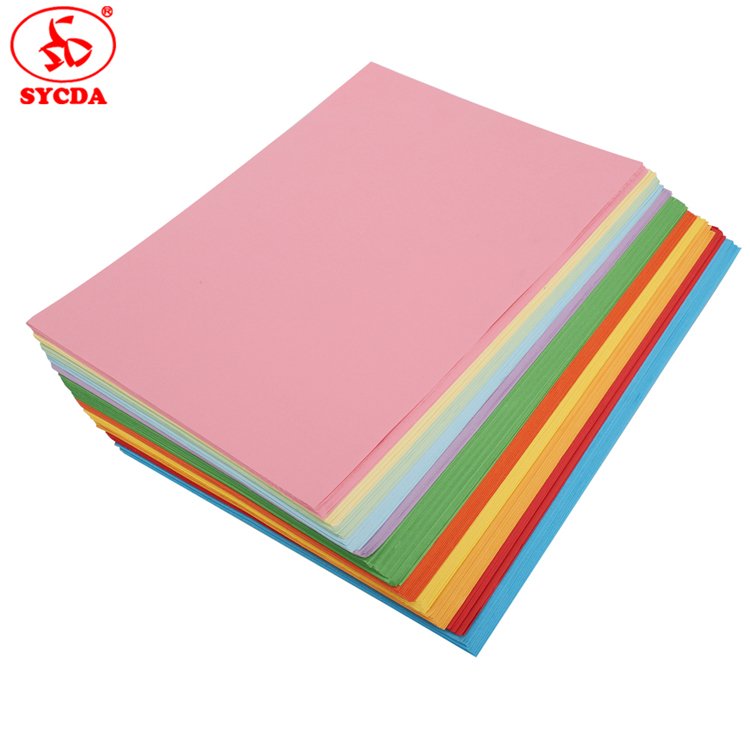 2018 High Quality Muiti-Color Woodfree A4 Copy Paper Printing Coloful Offset Paper 70gsm OEM