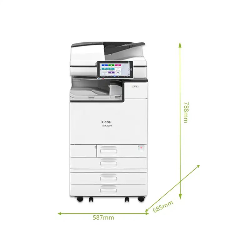 Factory Price Second Hand Office Color Printer A3 Laser Copier IMC3000 3500 4500 5500 6000 For Ricoh