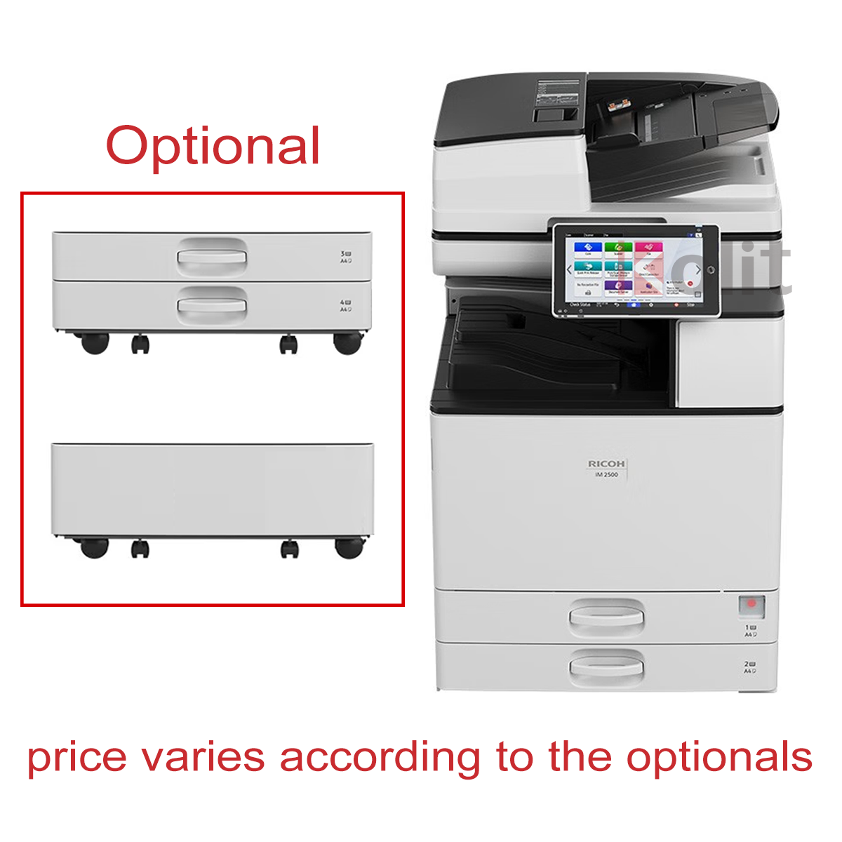 Best Selling Vender Sale brand new copier machine IM3500 for Ricoh Black and white Versatile copier machine
