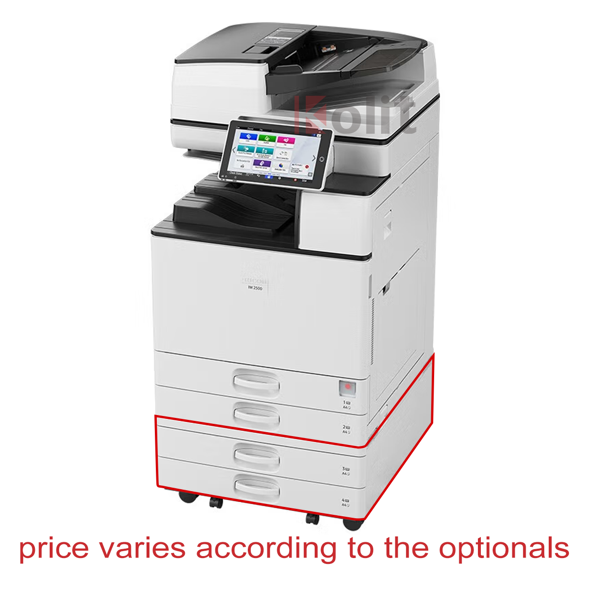 Best Selling Vender Sale brand new copier machine IM3500 for Ricoh Black and white Versatile copier machine