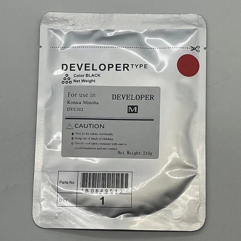 Factory Wholesale DV512 Developer For Konica Minolta Bizhub C224 C284 C364 C454 C554 C221 C281 Color Copier Developers