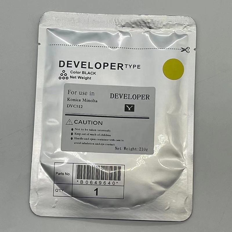 Factory Wholesale DV512 Developer For Konica Minolta Bizhub C224 C284 C364 C454 C554 C221 C281 Color Copier Developers