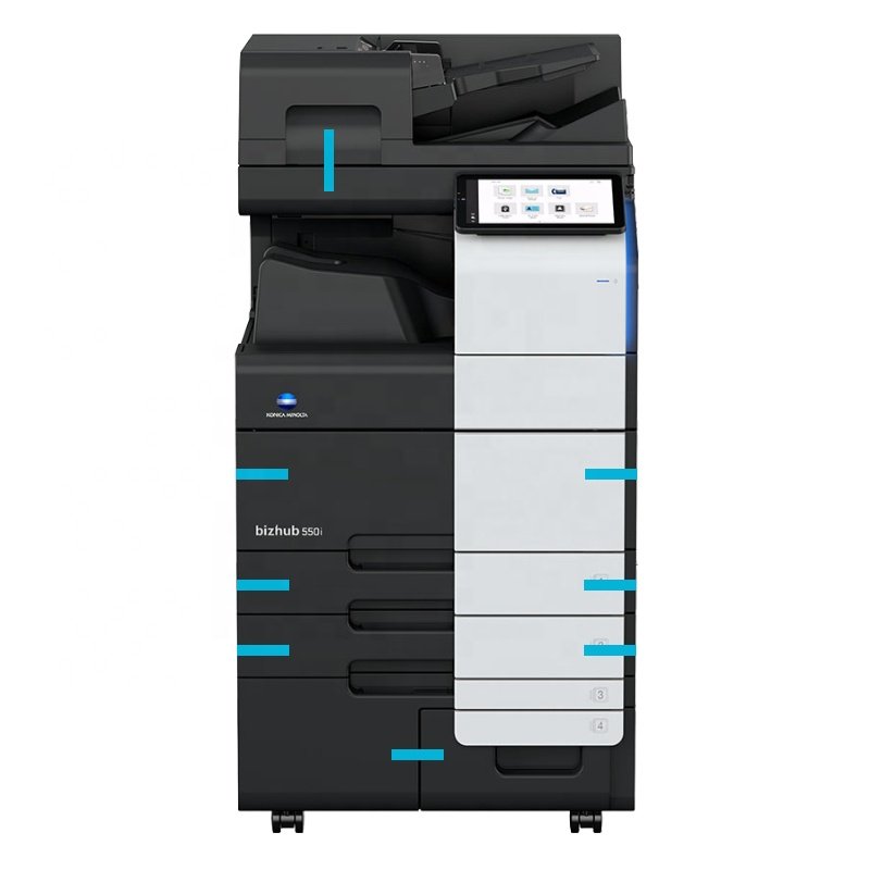 Konica Minolta bizhub 300i 360i 450i 550i 650i 750i 950i 95% New Used Laser Printer Copier Scanner All-in-One Commercial Office