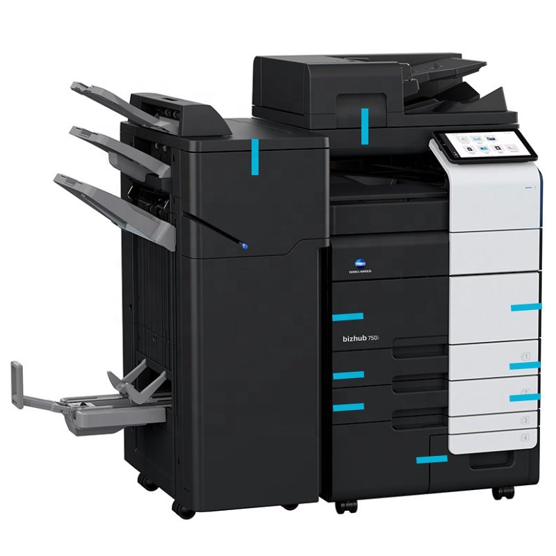 Konica Minolta bizhub 300i 360i 450i 550i 650i 750i 950i 95% New Used Laser Printer Copier Scanner All-in-One Commercial Office