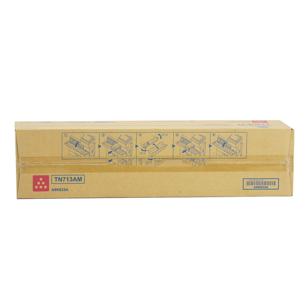 Konica Minolta TN713 Copier Color Toner Cartridge for Bizhub C759/C659 A9K8130 A9K8230 A9K8330 A9K8430