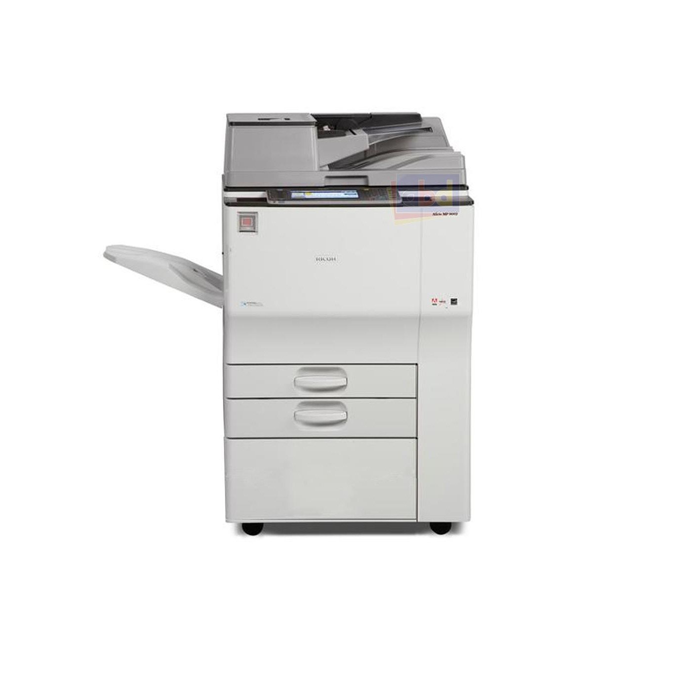 RICOH Aficio MP 7502 Black White Laser Multifunction Printer/Copier Used