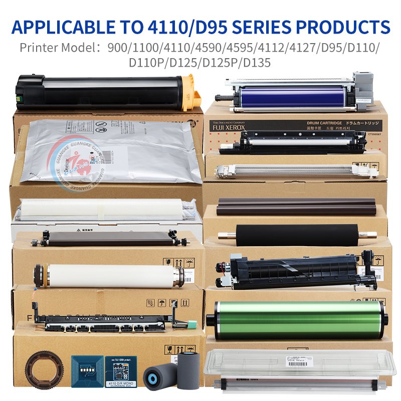 Copier Spare Parts For Xerox 4110 4112 4595 900 1100 D95 D110 D125 Fuser Cleaning Web Roller