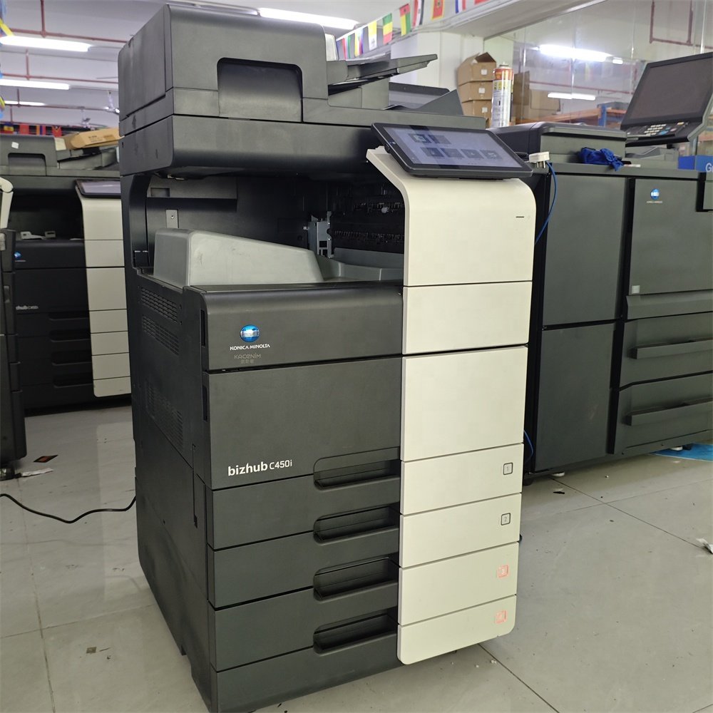Low Counter Original Refurbished Multifunction Copier Used Printer Scanner for Konica Minolta Bizhub C450I MFP Fotocopiadoras