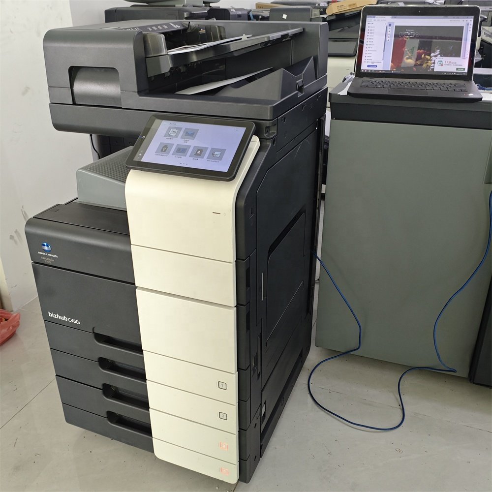 Low Counter Original Refurbished Multifunction Copier Used Printer Scanner for Konica Minolta Bizhub C450I MFP Fotocopiadoras