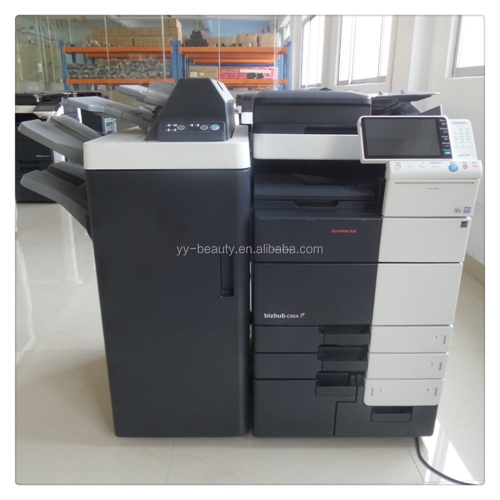 High Speed Color Laser Printer Refurbished Color Photocopy Machine Multifunction Printer Copier For Konica Minolta bizhub C654e