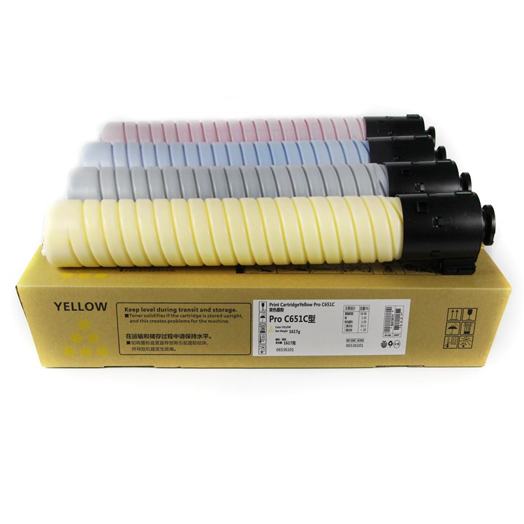 Genuine Toner For Ricoh C651 C751 Toner Cartridge for Ricoh Pro C651 Pro C751 Photocopier Toner