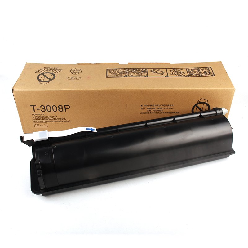 Compatible copier toner T-3008 for use in e-studio 2508A/3008A/3508A/4508A/5008A/3008AG/3508AG/4508AG