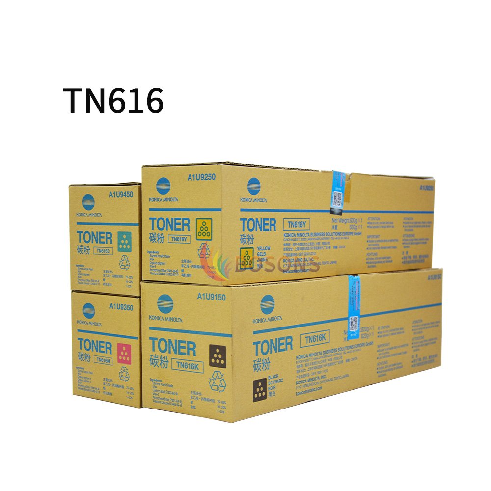 100% Original A1U9150 A1U9250 A1U9350 A1U9450 Toner For Konica Minolta Bizhub PRESS C6000 7000 70hc TN616 Copier Toner Cartridge