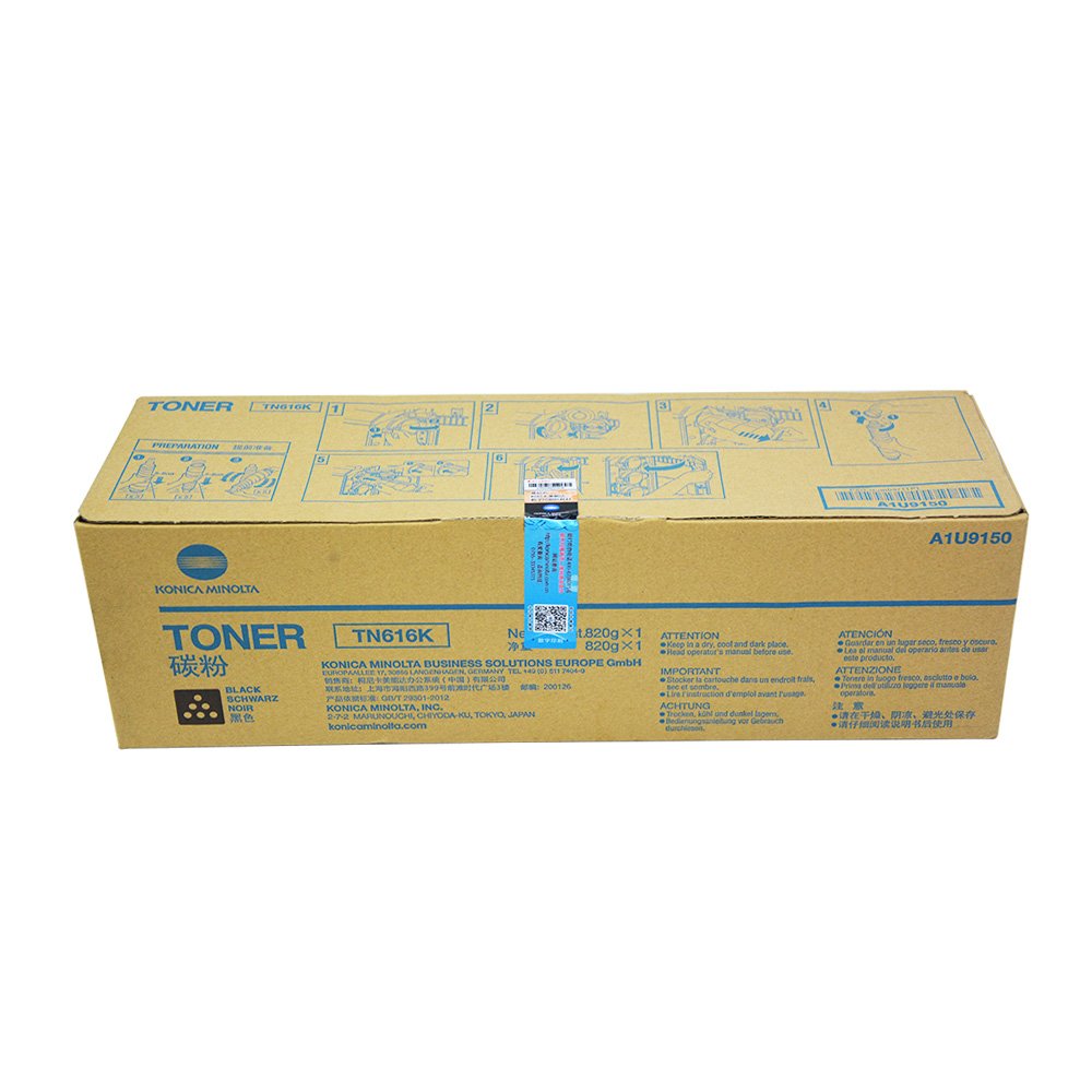 100% Original A1U9150 A1U9250 A1U9350 A1U9450 Toner For Konica Minolta Bizhub PRESS C6000 7000 70hc TN616 Copier Toner Cartridge