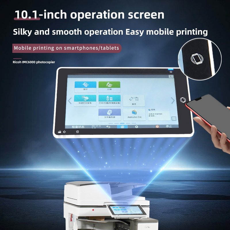 Remanufacturing Office equipment Copier MPC 6003 printer Scanner Copier Ricoh A4 A3 color laser printer Used