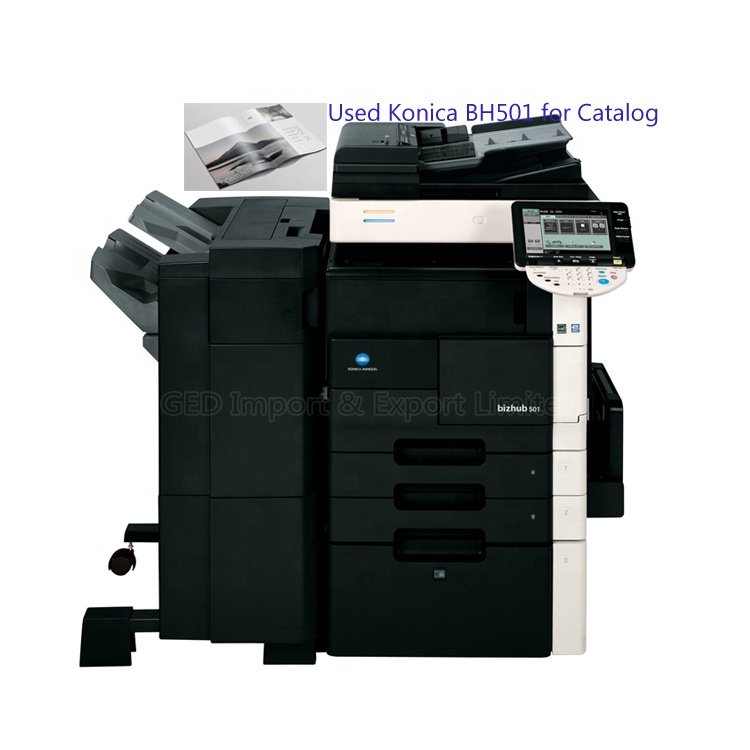 2020 Guangzhou Black & White Copiers B/W DI Monochrome Printer Scanner with Feeding for Konica Minolta Bizhub BH501 Photocopier